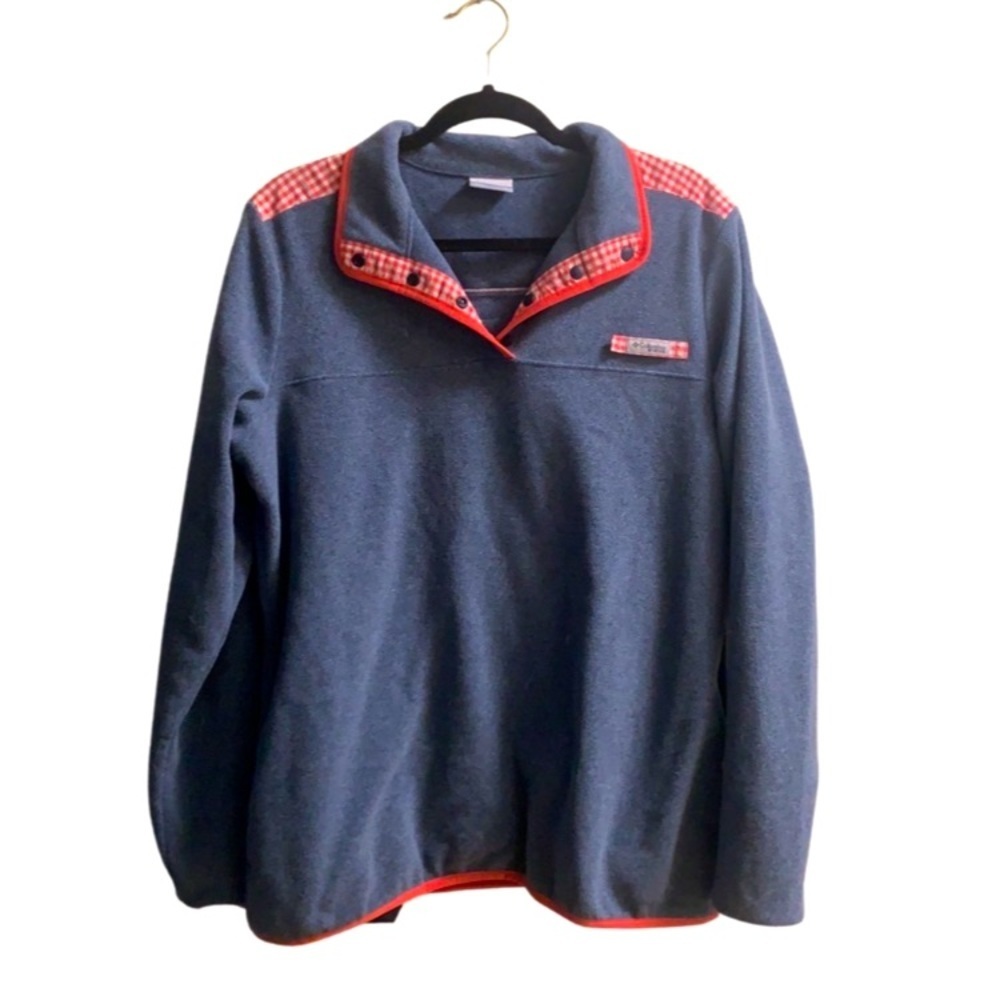 Columbia Pullover with Button Top